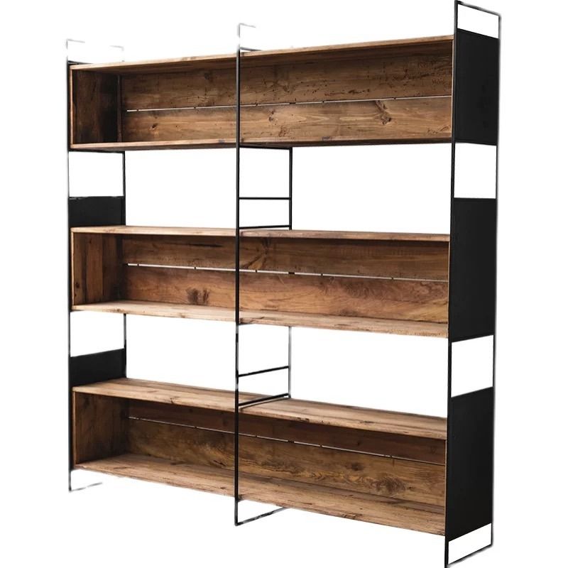 خزانة ملفات جانبية واسعة من خشب الجوز