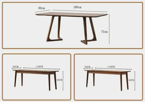 Wood Dining Table Set