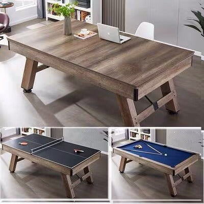 Wood Multi function Dining Table Pool Table Table Tennis Table