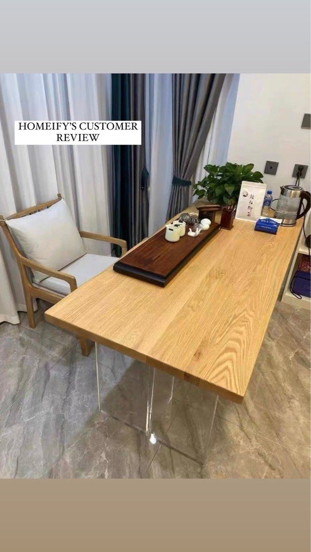 Minimalist Wood Dining Table