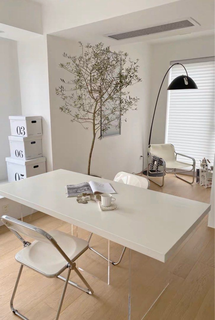 Minimalist Wood Dining Table