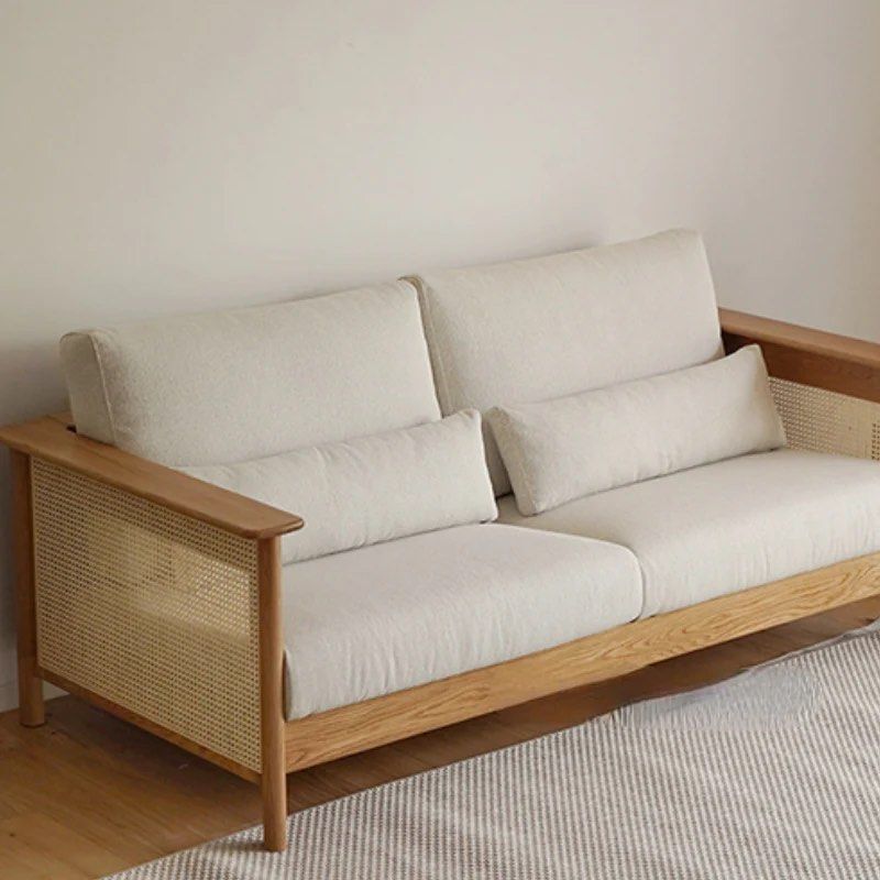 Log Rattan Sofa