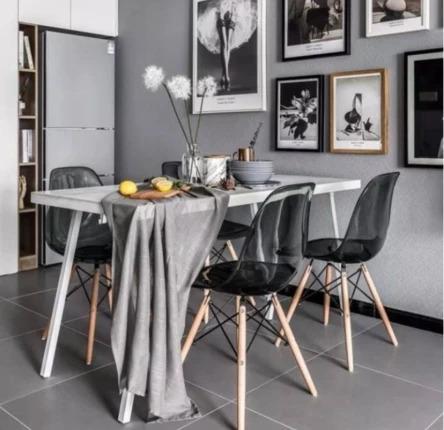 Minimalist Ultra Slim Wooden Dining Office Table