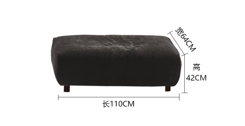 Asher 2 Piece Upholstered Chaise Sectional