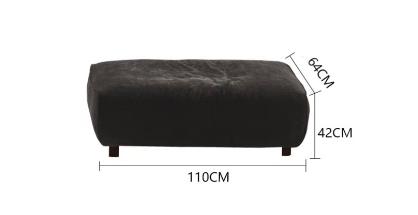 Asher 2 Piece Upholstered Chaise Sectional