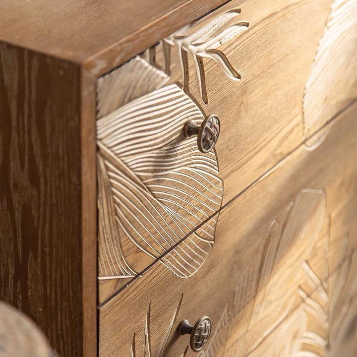 Small Wood Drawer Nightstand