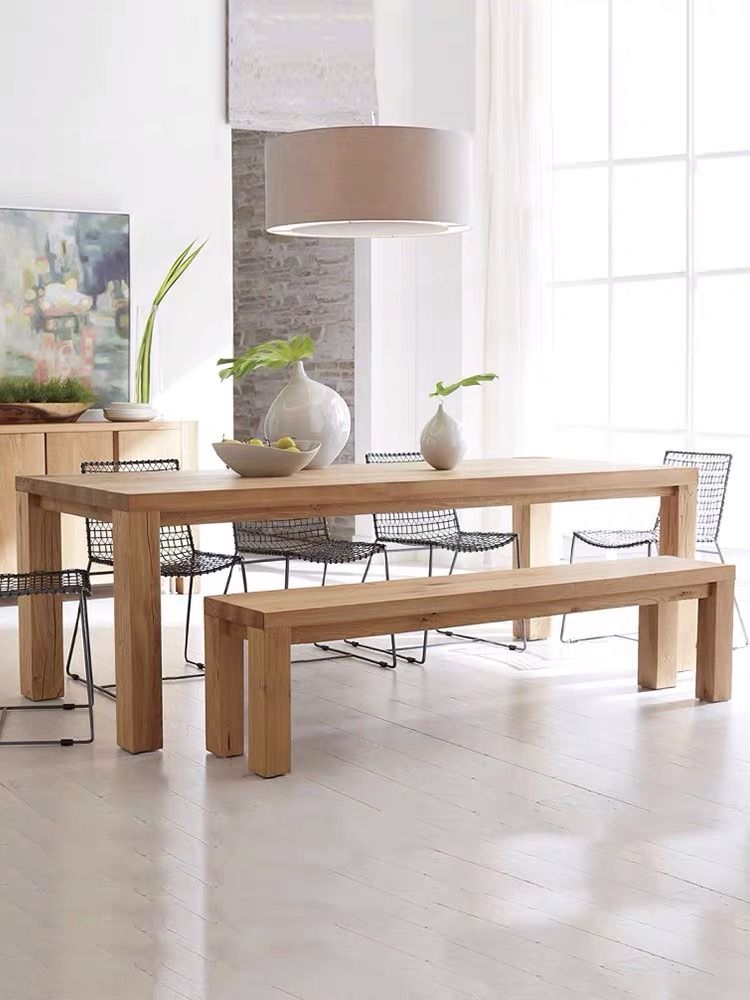 Aladdin Solid Wood Dining Table