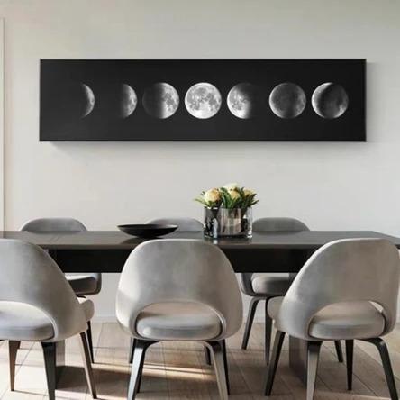ALEXANDRA Contemporary Lunar Wall Art
