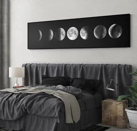 ALEXANDRA Contemporary Lunar Wall Art