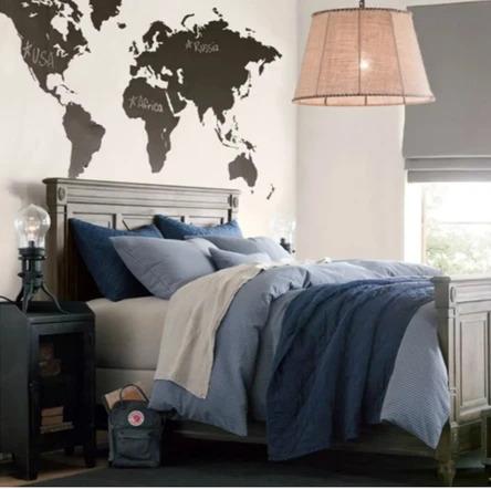 AYLA Modern Industrial Bedside Table