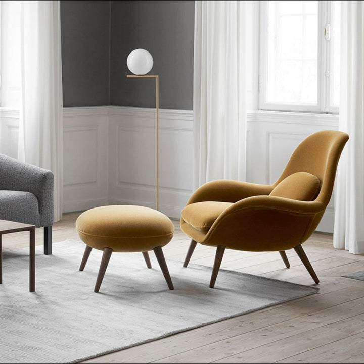 Daaiel Accent Chair With Ottoman