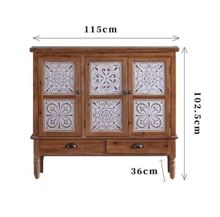 Habib Wood Sideboard Server Cabinet