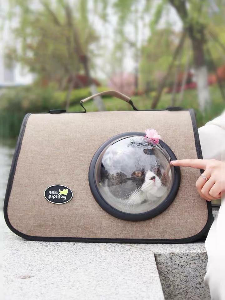 Mocha Brown Pet Shoulder Carrier Rabbit Guinea Pig