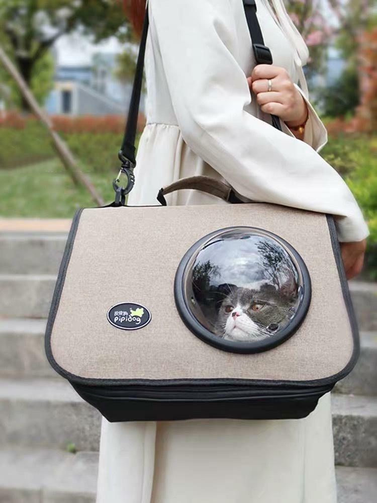 Mocha Brown Pet Shoulder Carrier Rabbit Guinea Pig