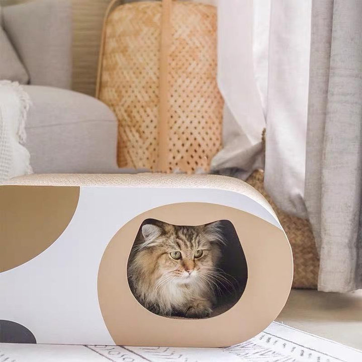 Playhouse Cat Scratcher Nordic Cave House