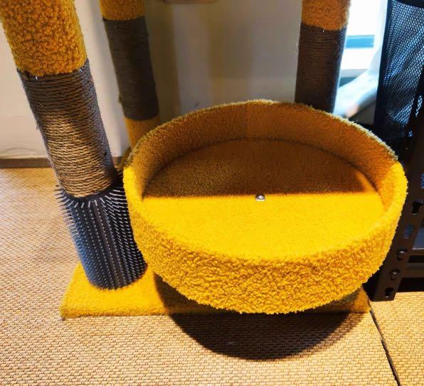 Tall Cat Condo TreeHouse Scratcher