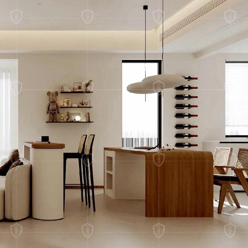 Wooden Kitchen Island Storage Cabinet