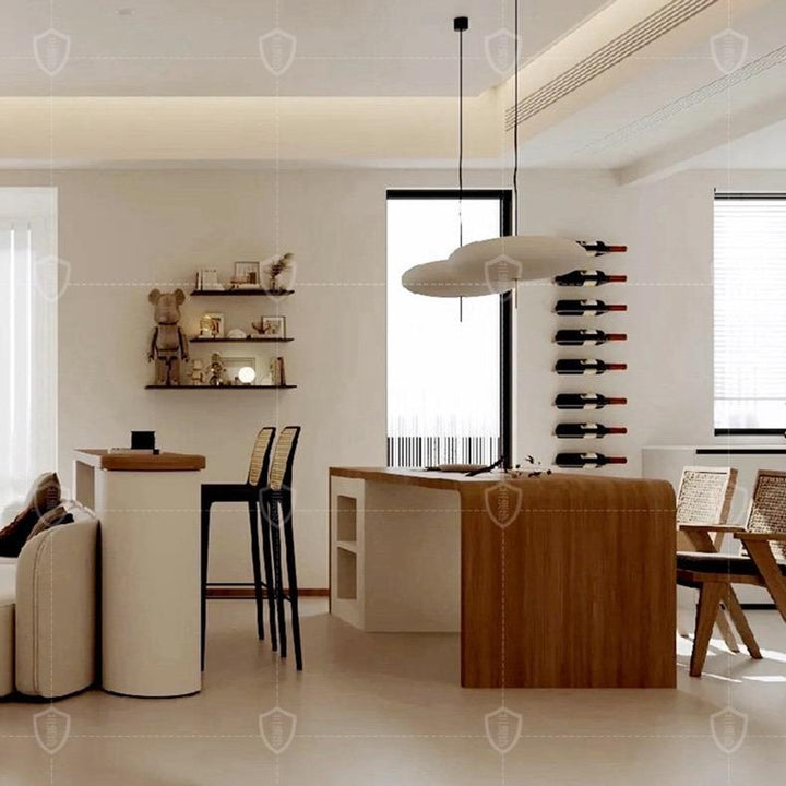 Wooden Kitchen Island Storage Cabinet