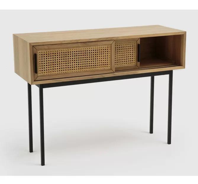 Woven Mesh Console Table