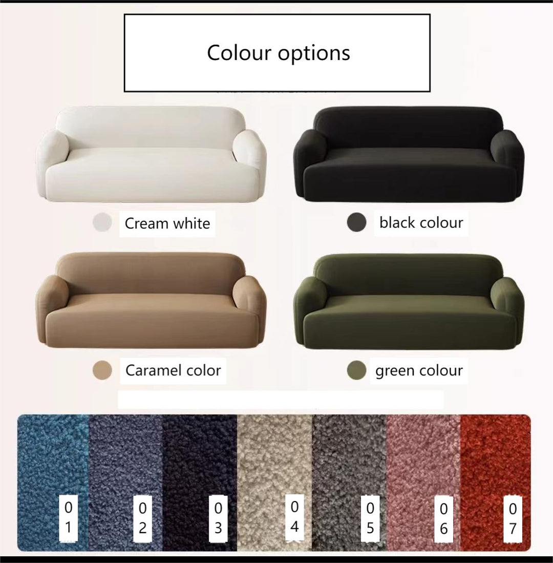 Modern Boucle Sofa