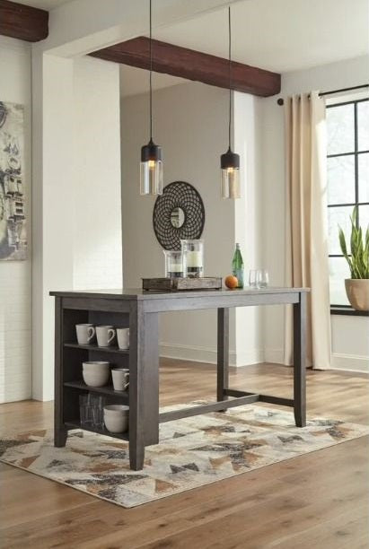 4 People Counter Height Dining Set