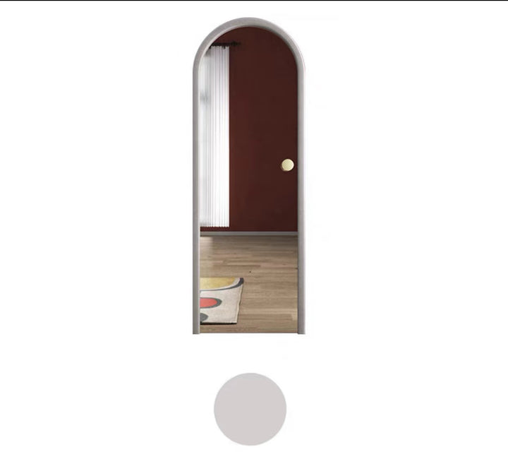 Velvet Arch Wood Mirror