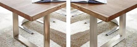 WAREHOUSE SALE AUSTIN Brand New Loft Design Modern Solid Wood Slab Dining Table  1.2 to 2.6 m