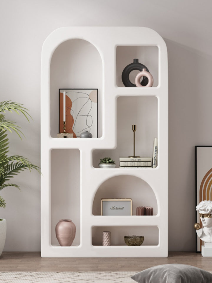 Nordic Cave Cabinet Display Cabinet Decorative Side Cabinet Arched Storage Bookcase