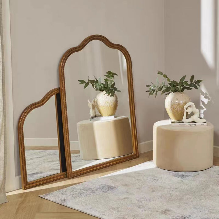 Minimalist Vintage Mirror Solid wood mirror