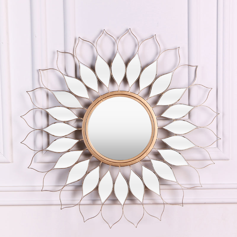 Iron Art Sunglasses living room sofa Background wall Decoration mirror porch mirror bedroom wall decoration mirror