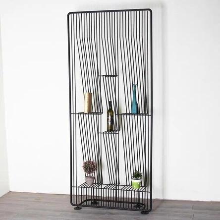 Minimalist Wireframe Display Shelf