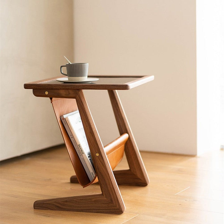 Solid Wood Side Table Lamp Table