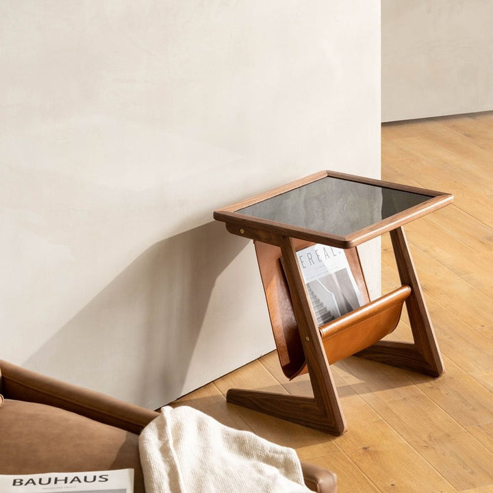 Solid Wood Side Table Lamp Table