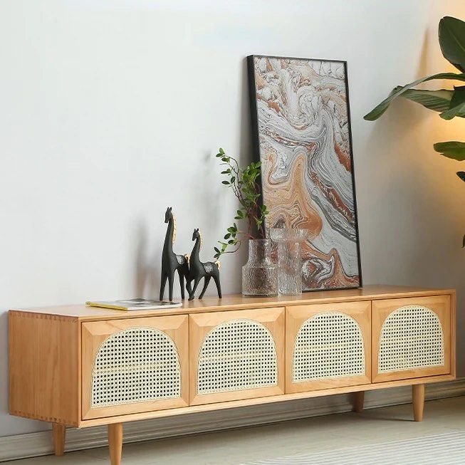 Solid Wood TV Cabinet