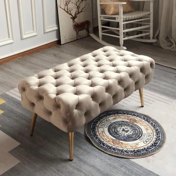 Modern Luxury Sofa Bench