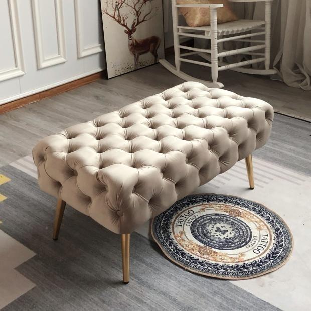 Modern Luxury Sofa Bench