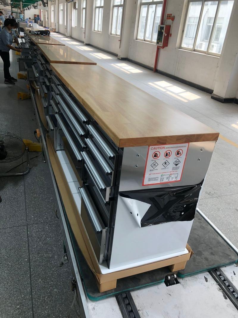 Butcher Block Top Workbench