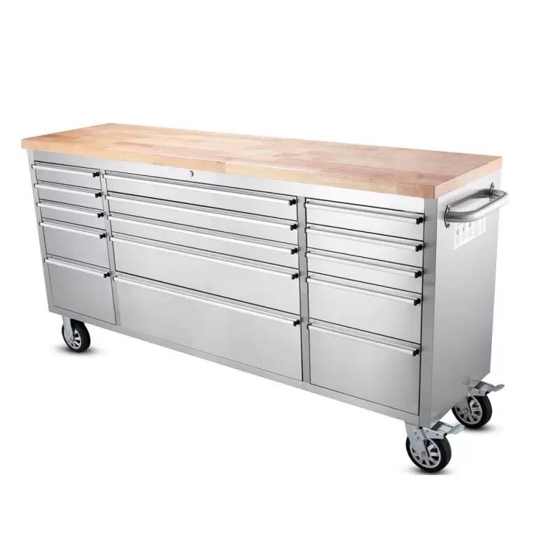 Butcher Block Top Workbench