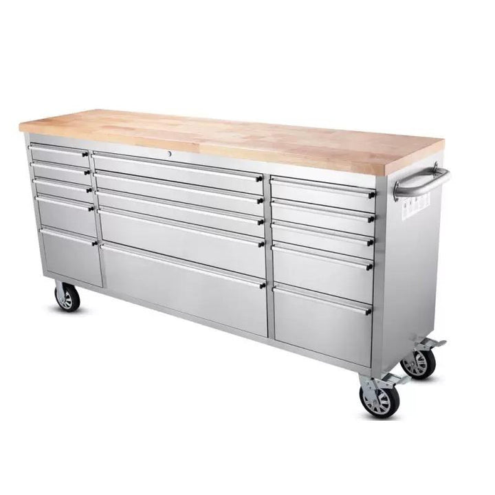 Butcher Block Top Workbench