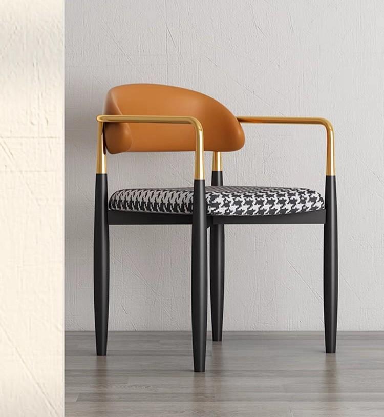 Modern Houndstooth Chair