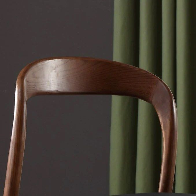 Solid Wood Pedestal Dining Chair (Set of 2)