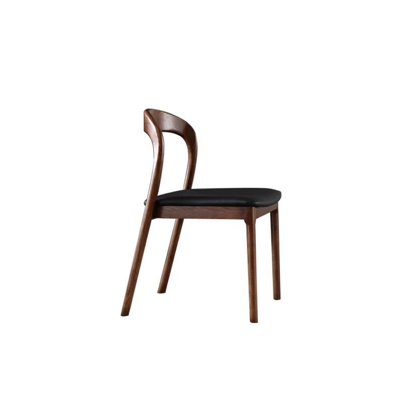 Solid Wood Pedestal Dining Chair (Set of 2)