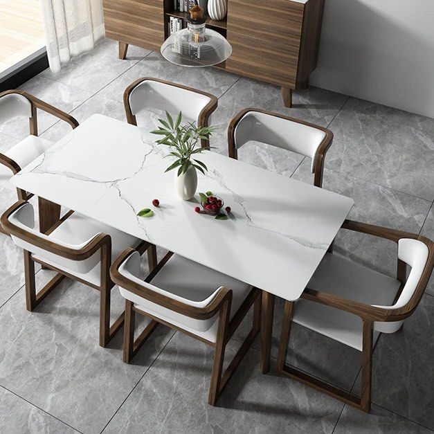 Solid Wood Armchair (Set of 2)