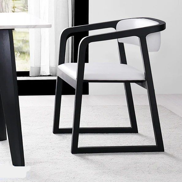 Solid Wood Armchair (Set of 2)