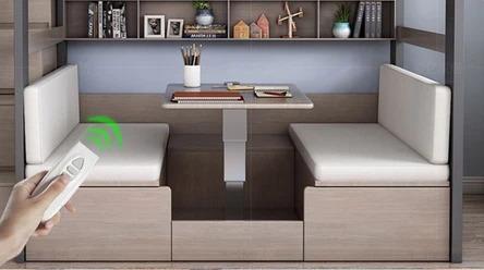 Modern Double Deck Multipurpose Children Bed