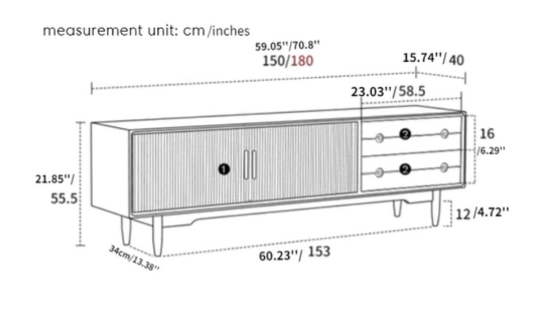 Cherrywood TV Stand