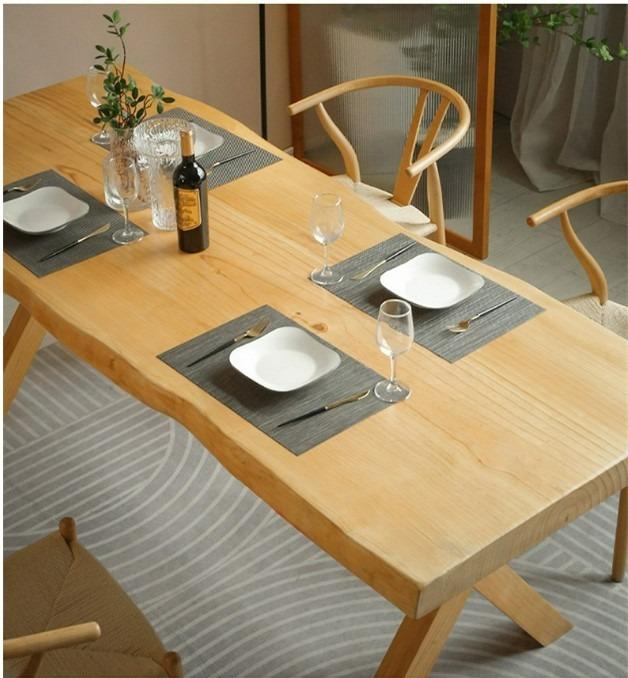 Solid Wood Dining Table and Dining Set