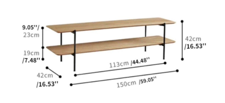 Nordic TV Shelf
