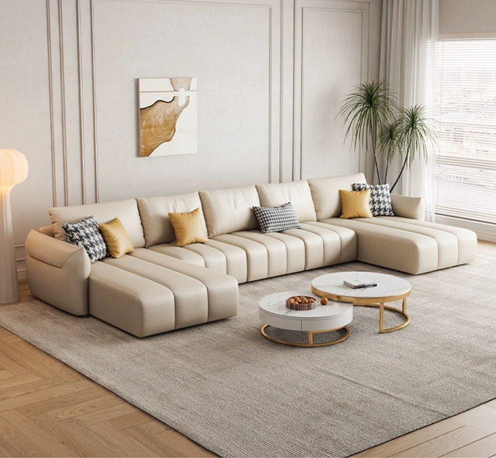 Modern Leathaire Sofa
