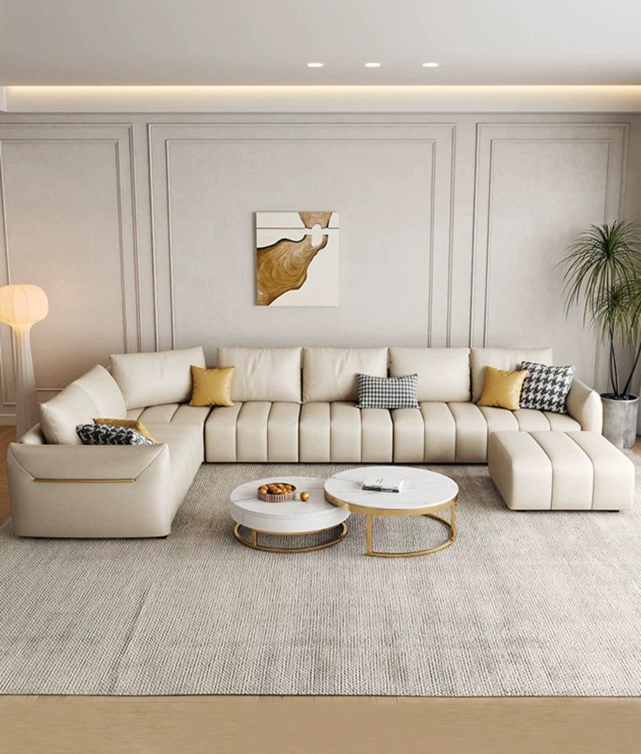 Modern Leathaire Sofa